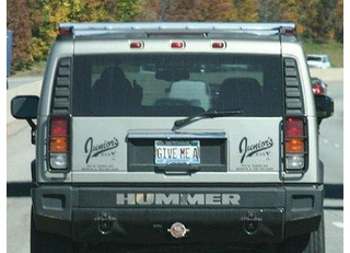 Illustration for article titled 50 Vanity Plates That Slipped By The DMV